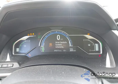 2018 Honda Clarity Plug-In Hybrid Touring z USA, uszkodzony, nr VIN JHMZC5F32JC001355